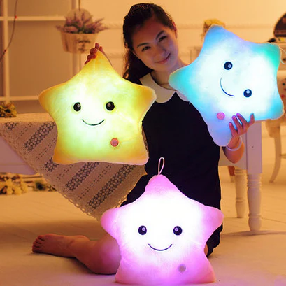LED Lightening Plush Star Toy - Image 2