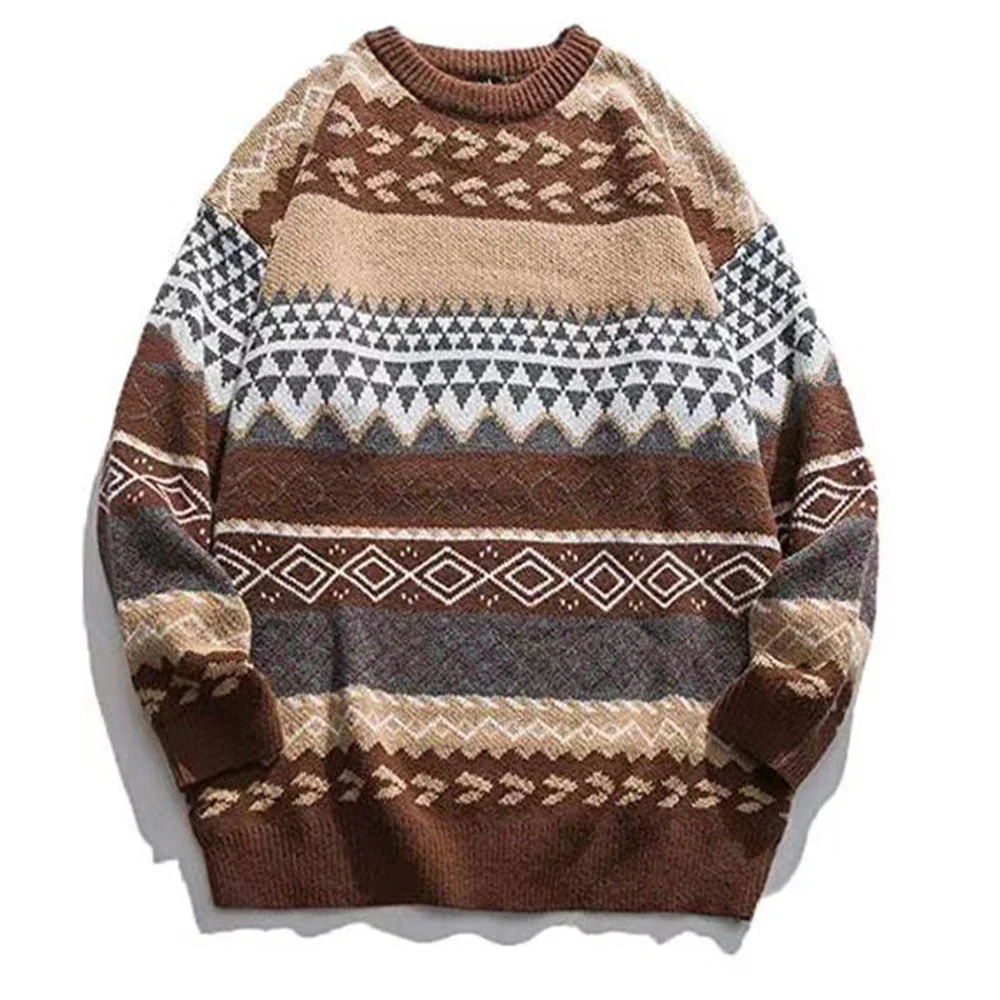 90s Striped Pullover Downtown Sweater - Image 5