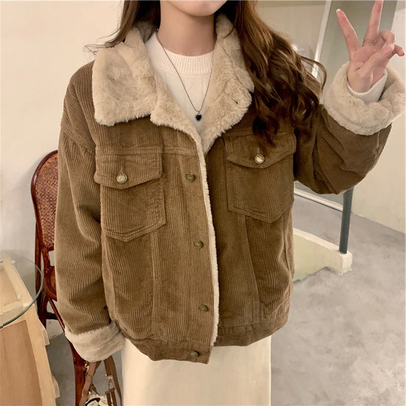 90s Vibes Corduroy Jacket - Image 9