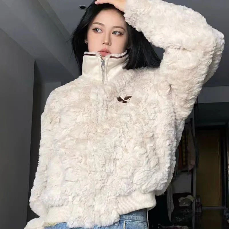 Aesthetic Angora Wool Jacket - Image 2