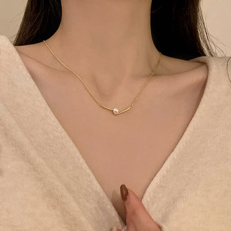 Aesthetic Titanium Steel Necklace