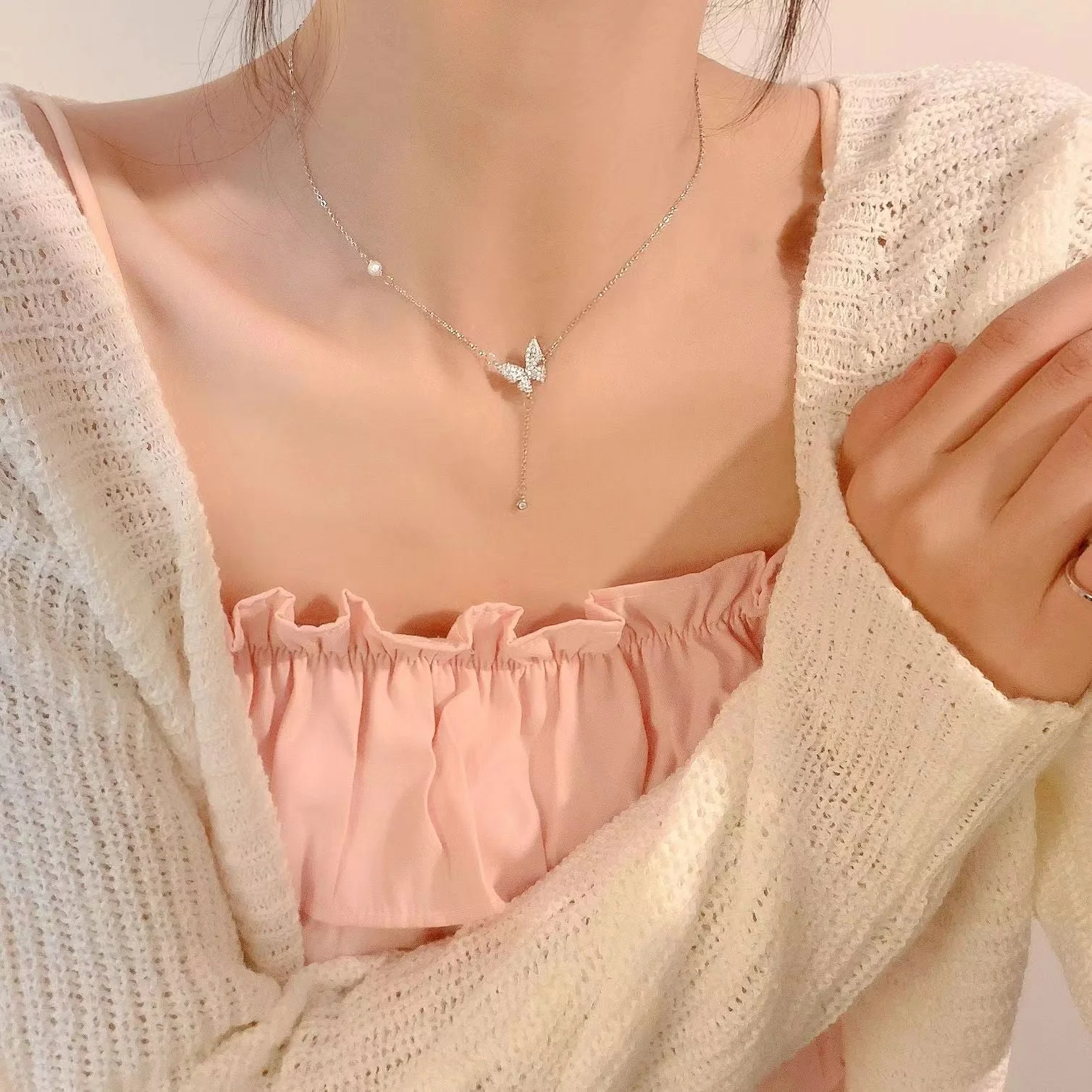 Aesthetic Titanium Steel Necklace - Image 11
