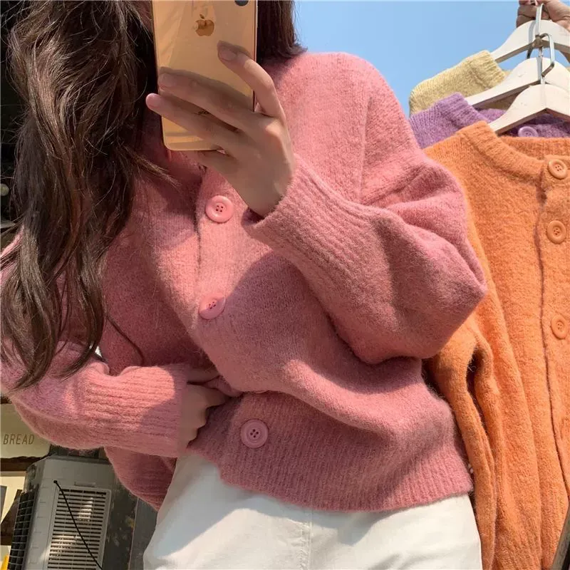 Autumn & Winter Soft Knit Cardigan - Image 6