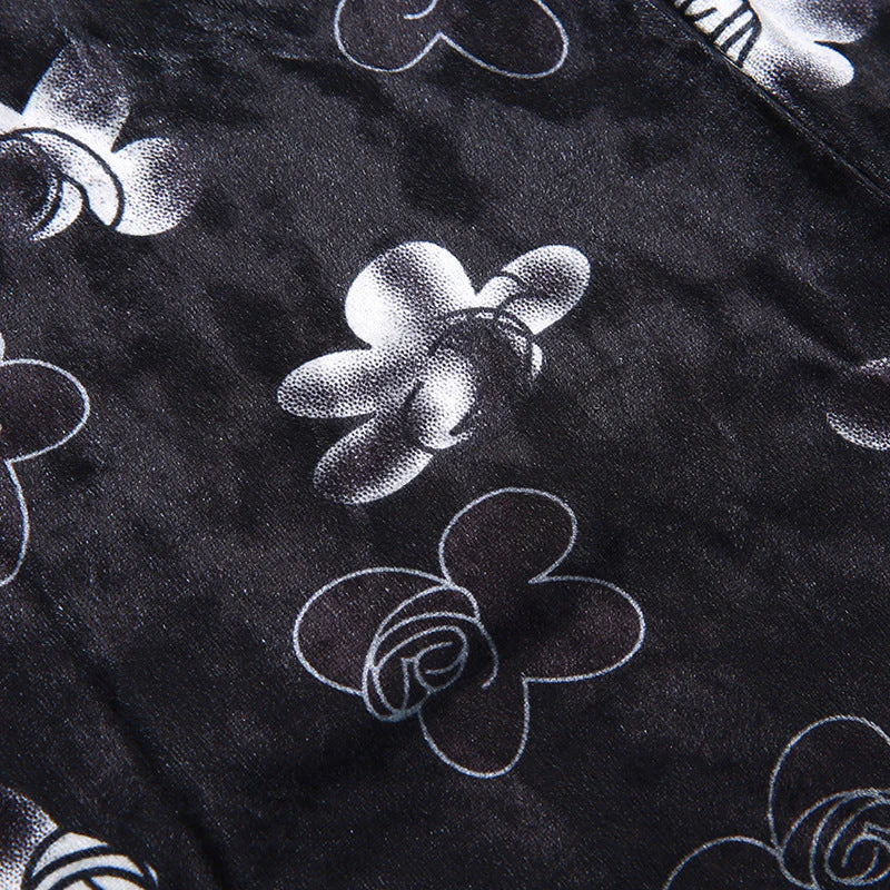 Back Slit Velvet Halter Maxi Dress - Image 8