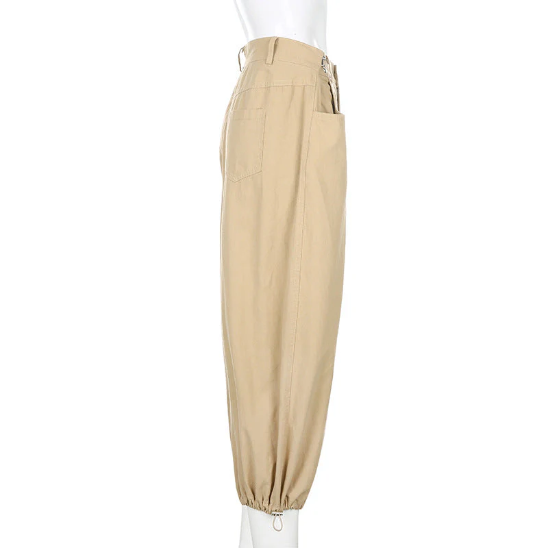 Baggy Parachute Cargo Pants - Image 4