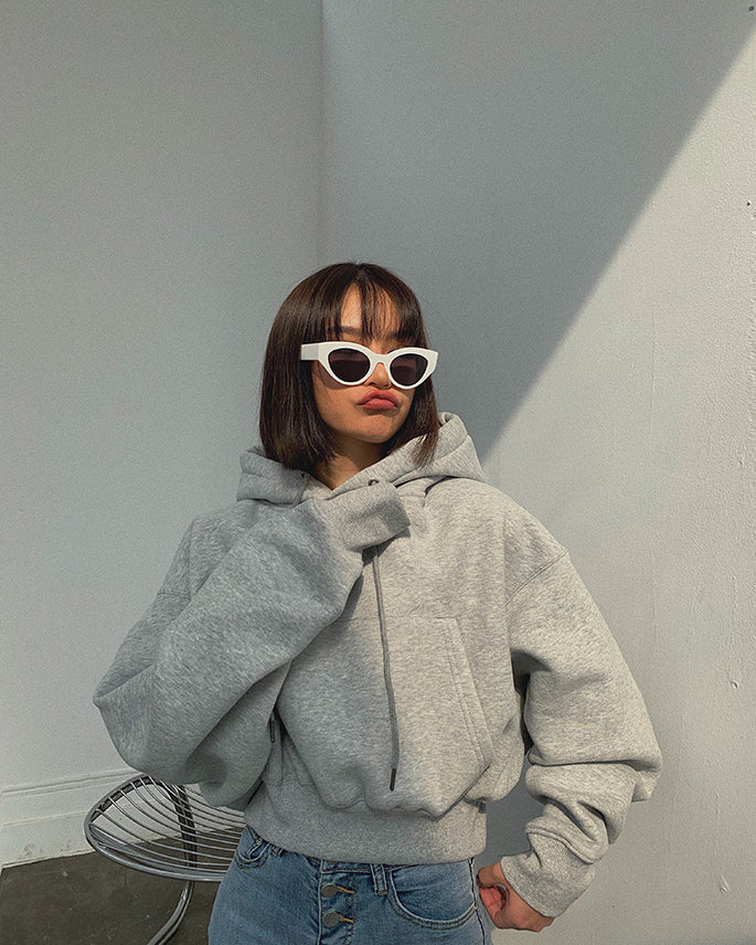 Basic Solid Hooded Tracksuit Set - Image 2