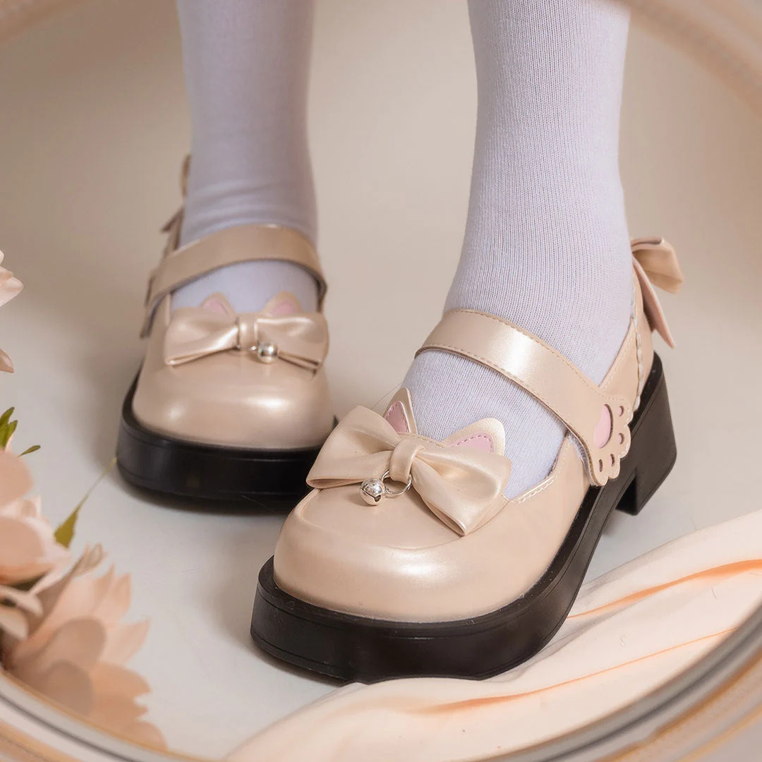 Bell Cat Bow Shoes - Image 3
