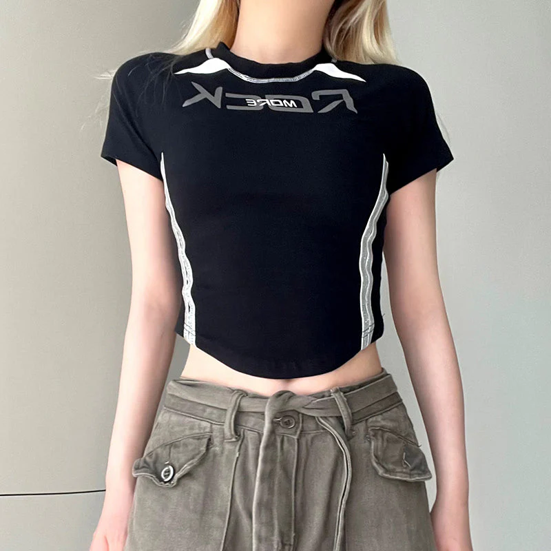 Bike Reflective Print Short Sleeve Tee - Image 5