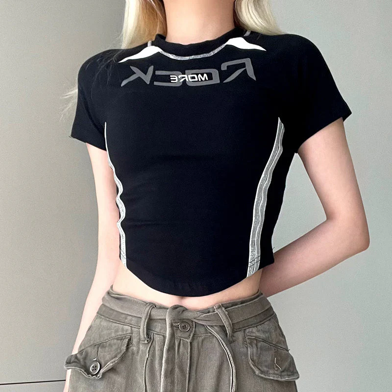 Bike Reflective Print Short Sleeve Tee - Image 7