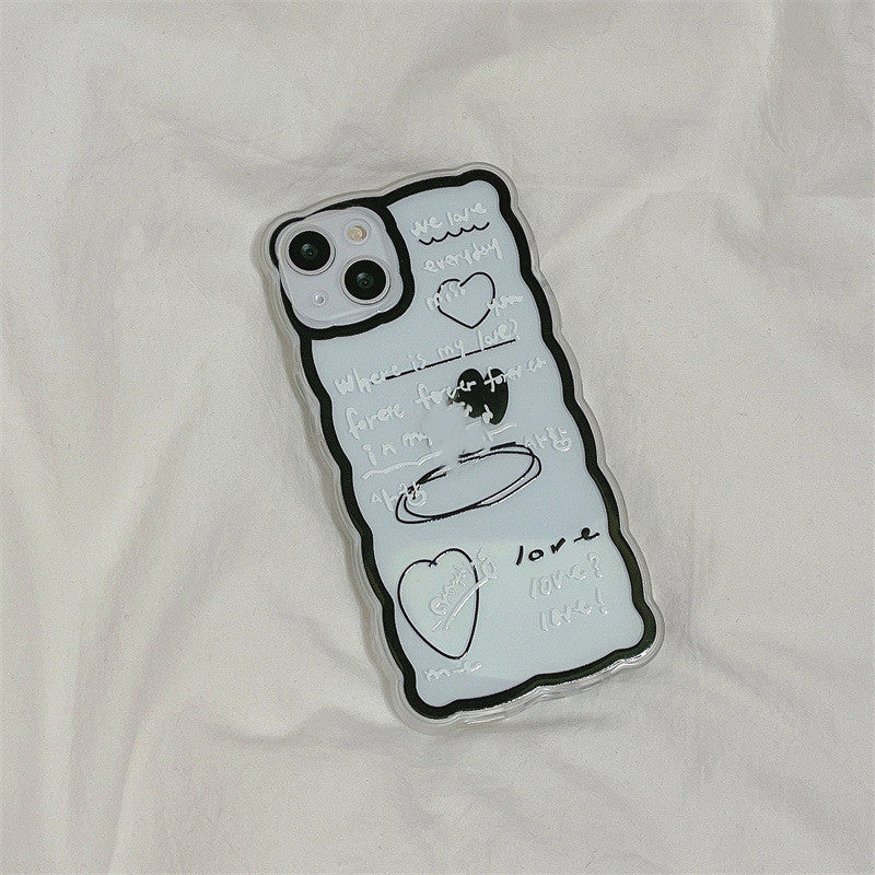 Black and White Phone Case - Image 3