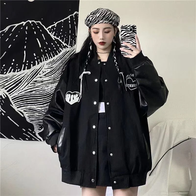 Black Retro Jacket Baseball Uniform - Image 2