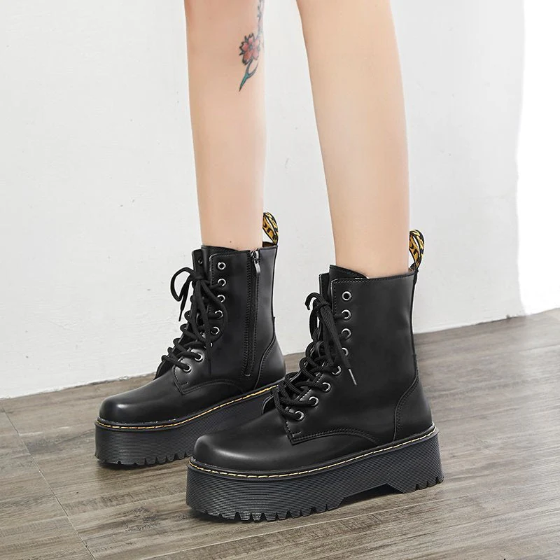 Black Short Boots - Image 2