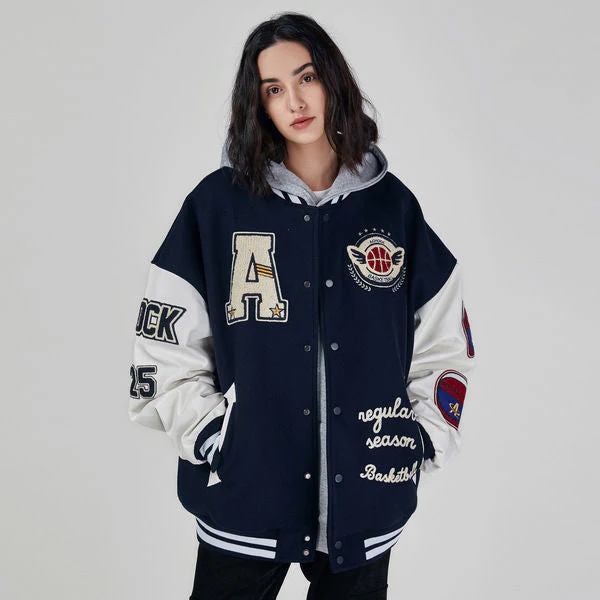 Blue Basketball Jacket