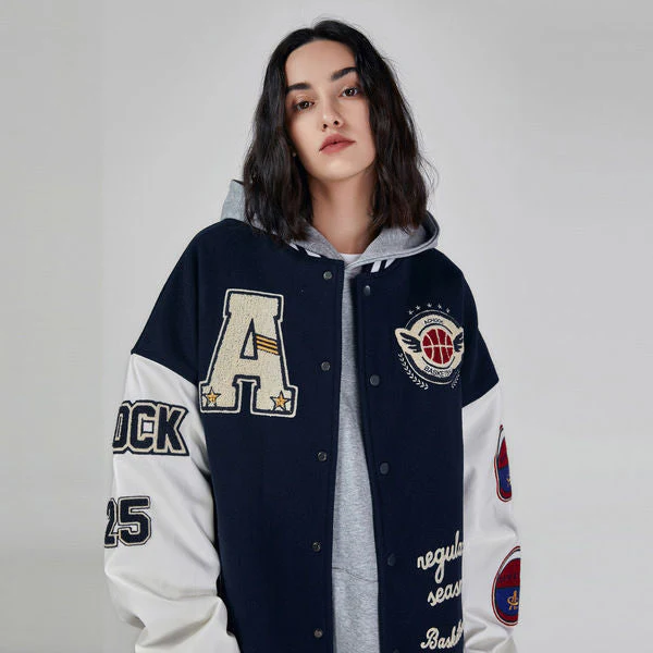 Blue Basketball Jacket - Image 2