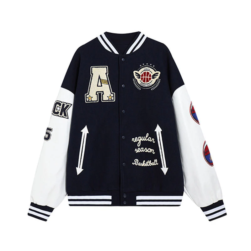 Blue Basketball Jacket - Image 3