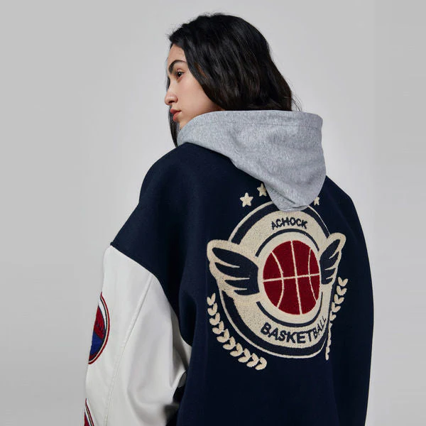 Blue Basketball Jacket - Image 5