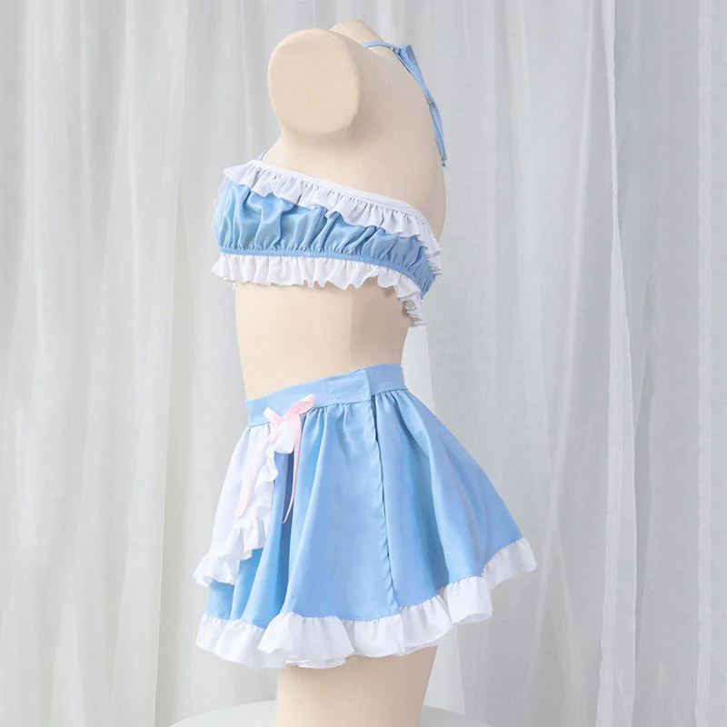 Blue Bow Maid Set - Image 3