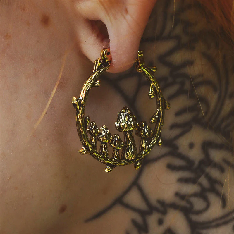 Boho Mushroom Earring - Image 6