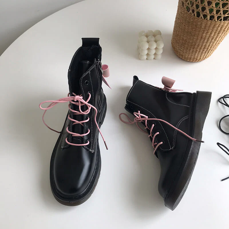 Bow Ankle Boots - Image 5