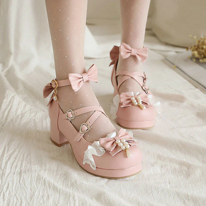 Bow Heels Shoes - Image 3