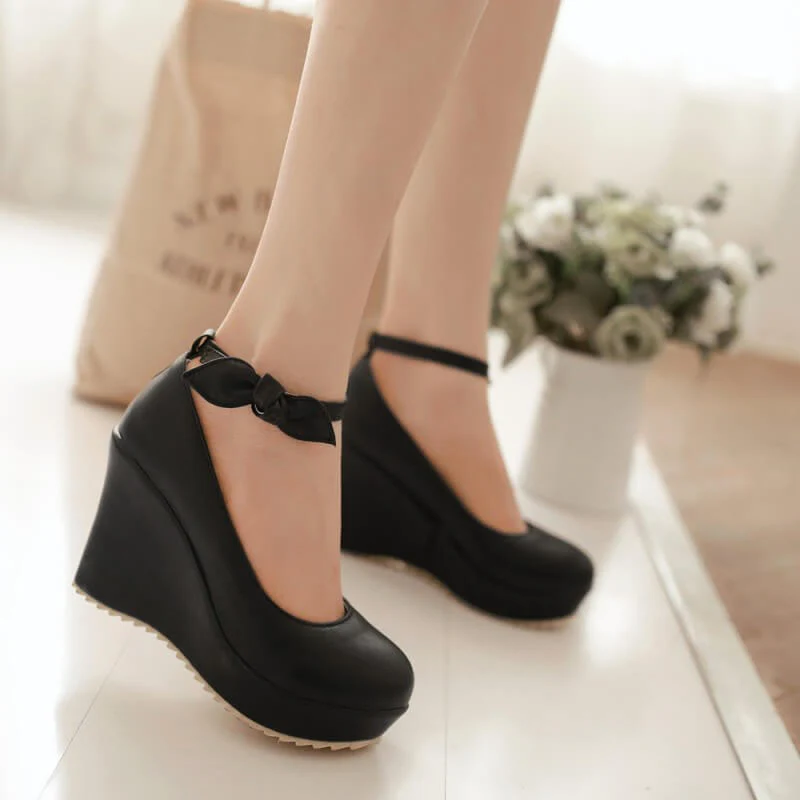 Bow Platform Shoes - Image 3