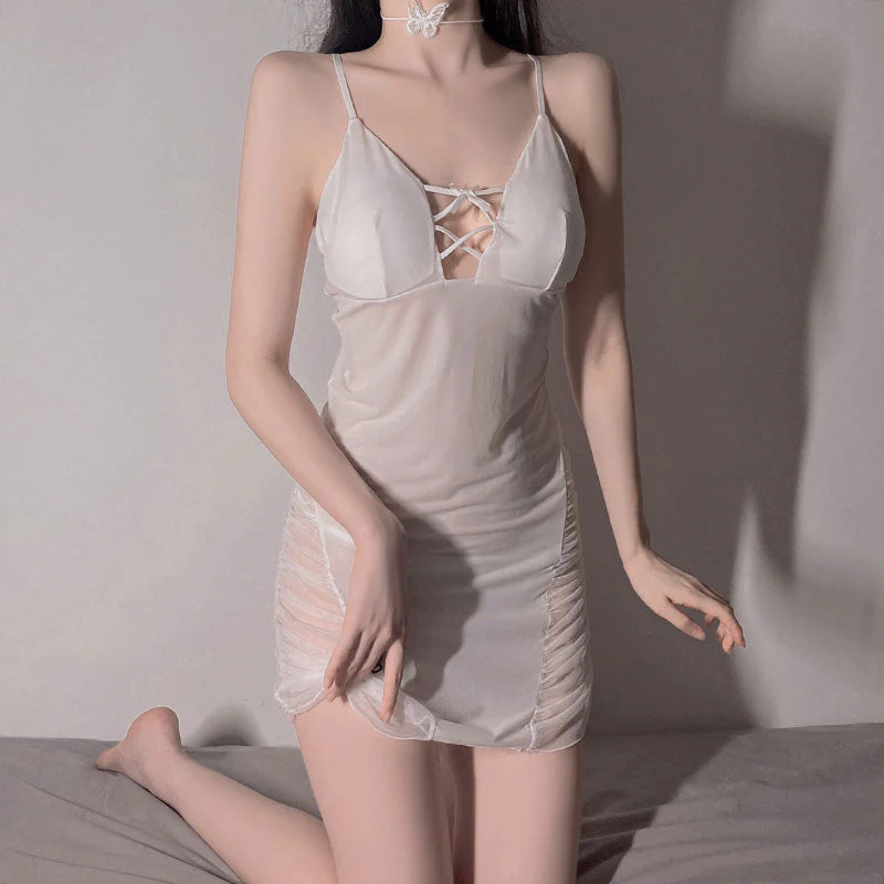 Bow Pyjama Dress - Image 2