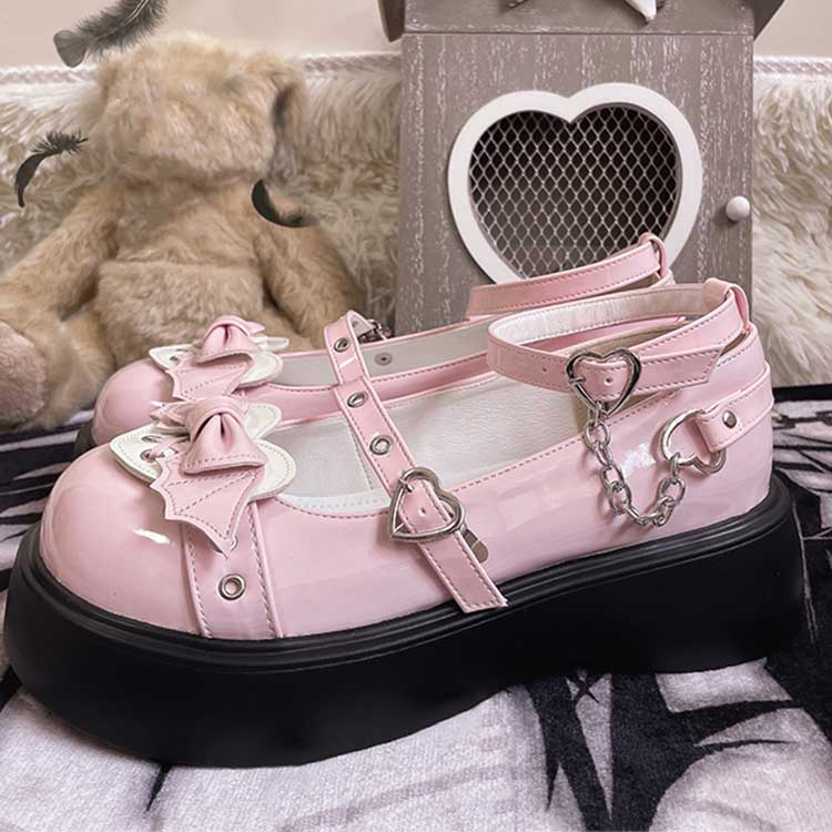 Bow Wing Platform Shoes - Image 4