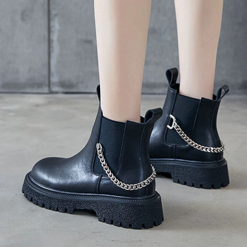 British Style Short Boots - Image 2