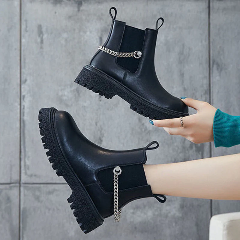 British Style Short Boots - Image 3