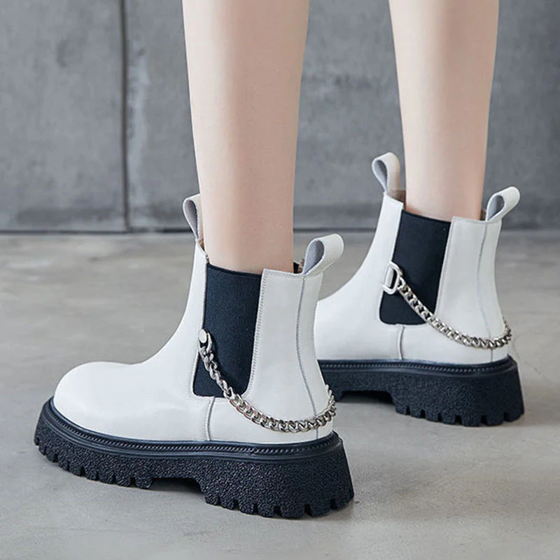 British Style Short Boots - Image 5