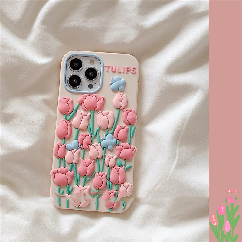 Bubble flowers Phone Case - Image 3