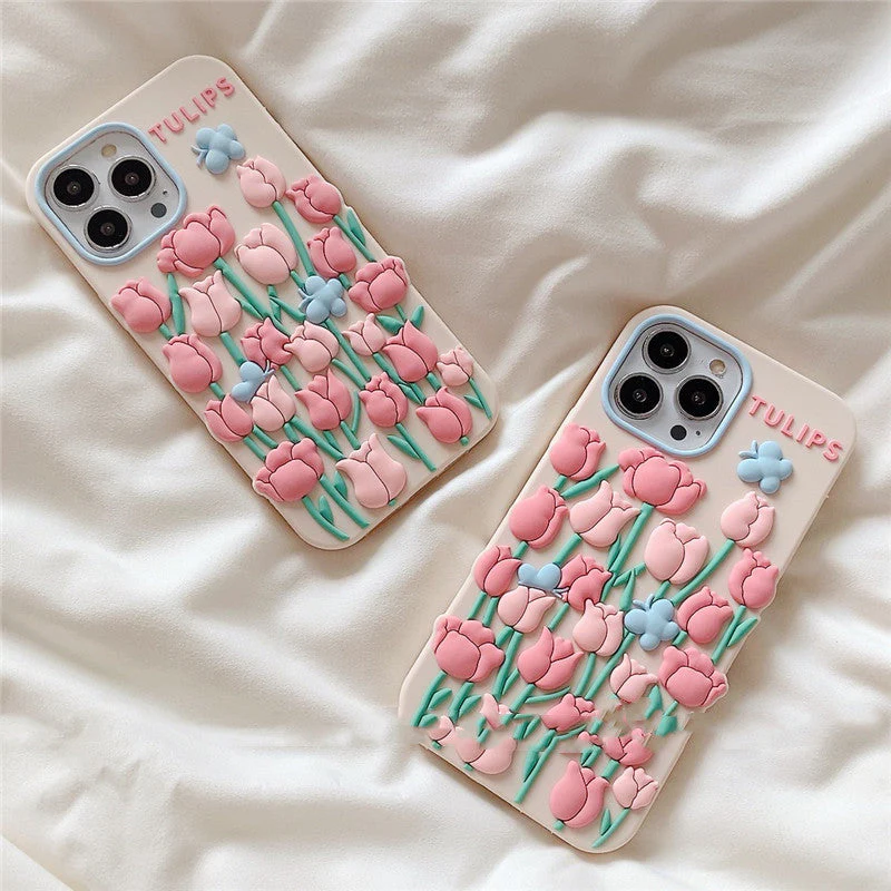 Bubble flowers Phone Case - Image 4