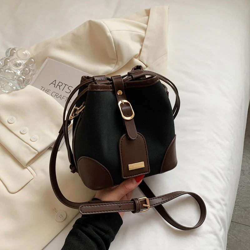 Bucket PU Leather Handbag - Image 3
