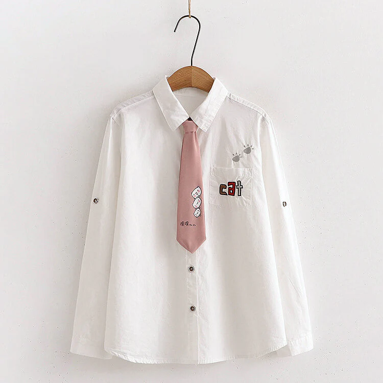 Bunny Cardigan Sweater Shirt Set - Image 4
