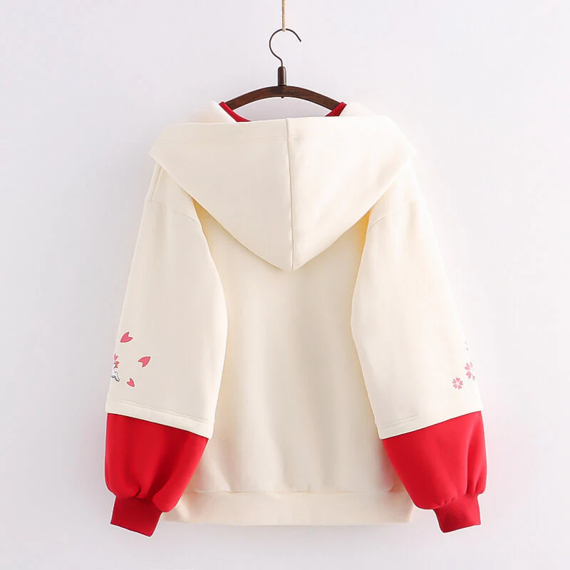 Bunny Sakura Hoodie - Image 4