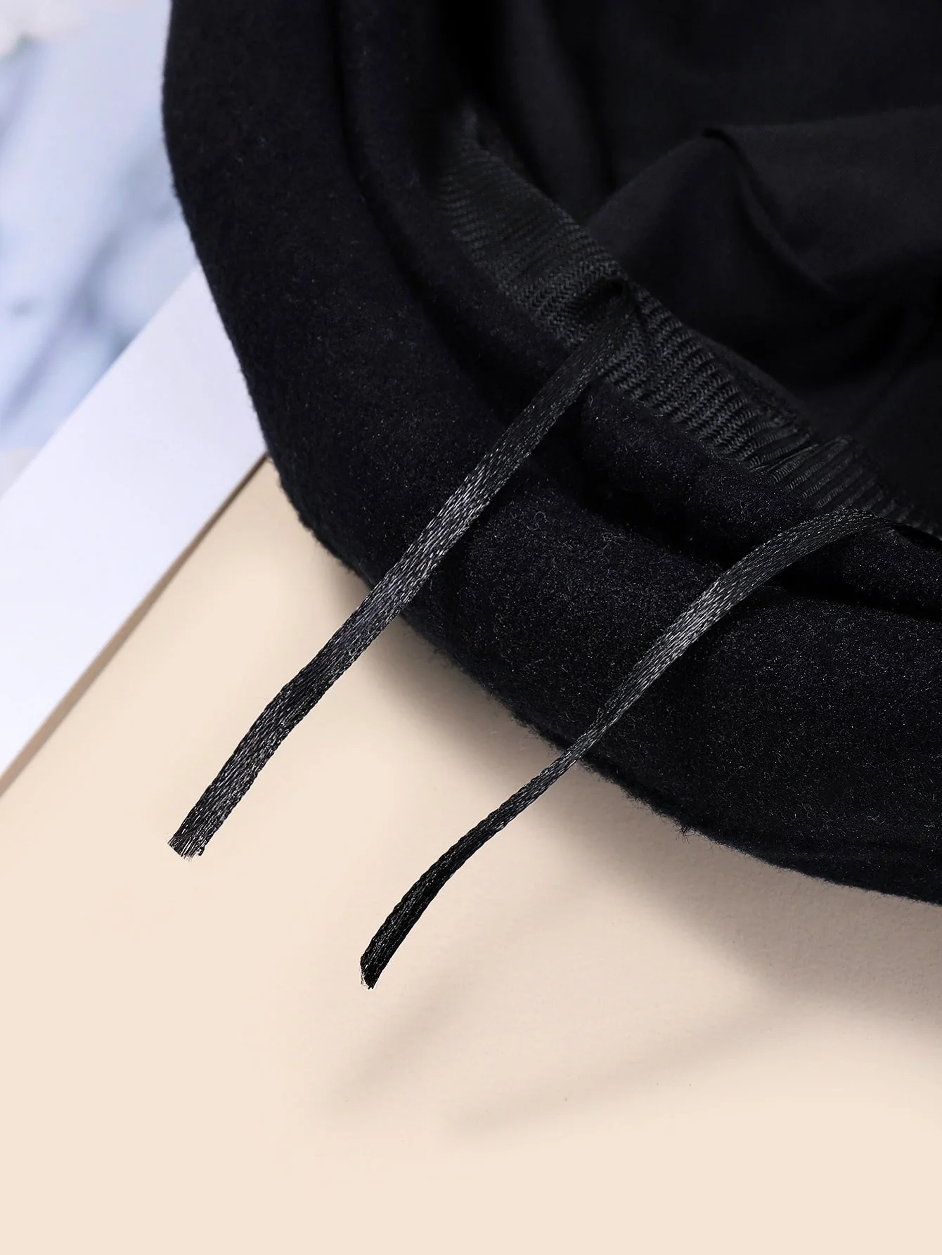 Butterfly Embroidered Beret - Image 3