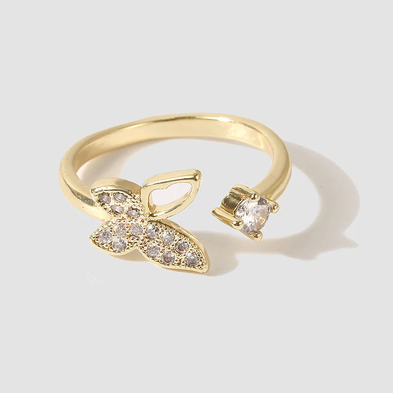 Butterfly Open Ring - Image 4