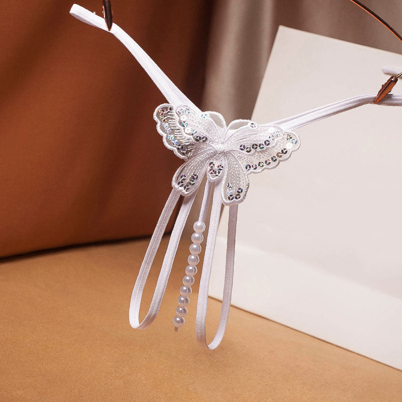Butterfly Transparent Pearl Panties - Image 9