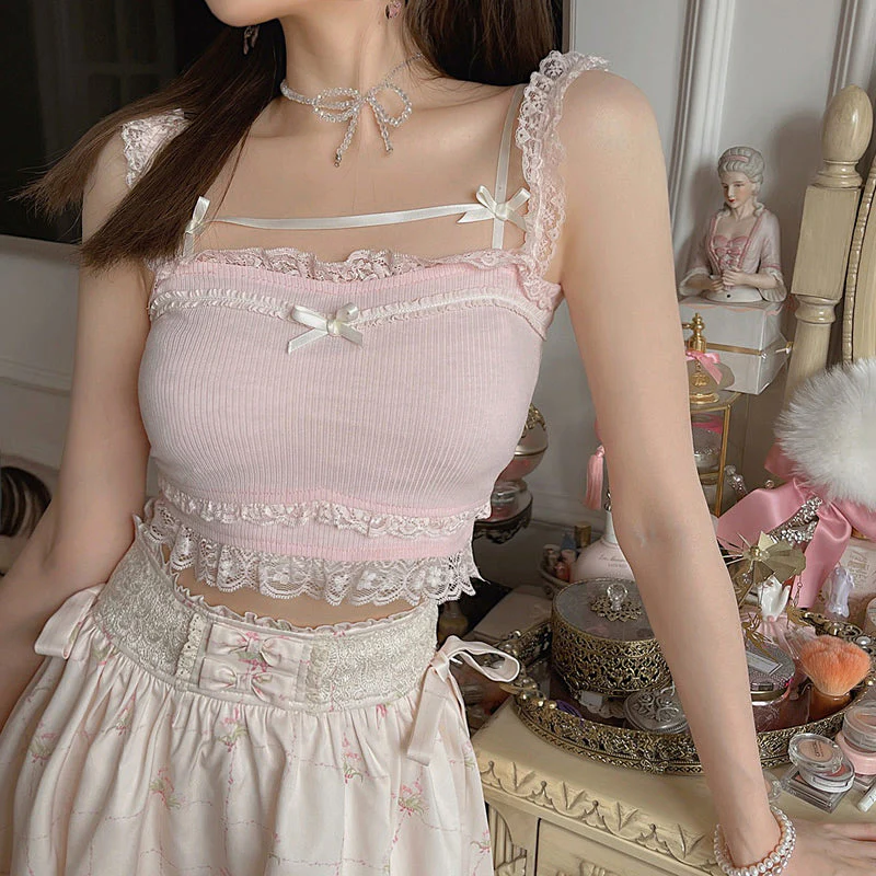 Camisole With Bow Lace - Image 7
