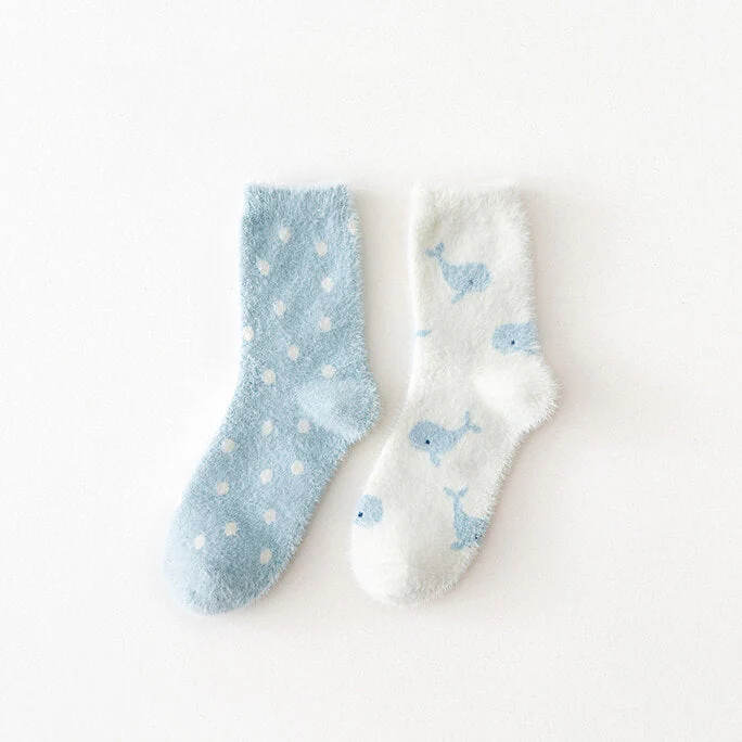 Cartoon Dolphin Sheep Plus Socks - Image 2