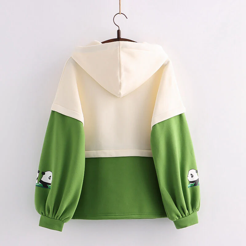 Cartoon Panda Hoodie - Image 4