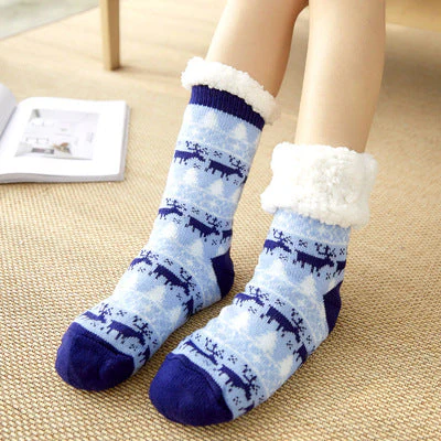 Christmas Socks Female Mid-tube Floor Socks - Image 10