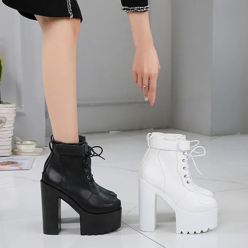 Chunky Martin ankle boots - Image 3