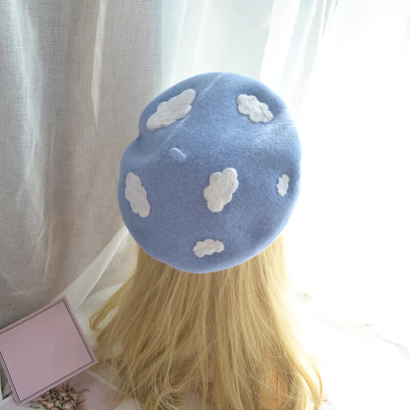 Cloud Blue Beret - Image 2