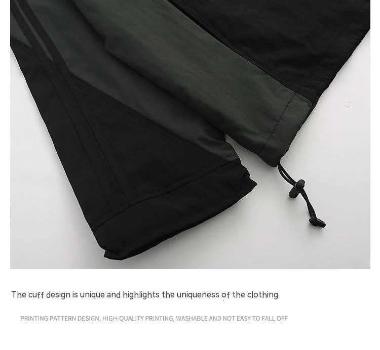 Color Block Zip Up Hooded Jacket - Image 6