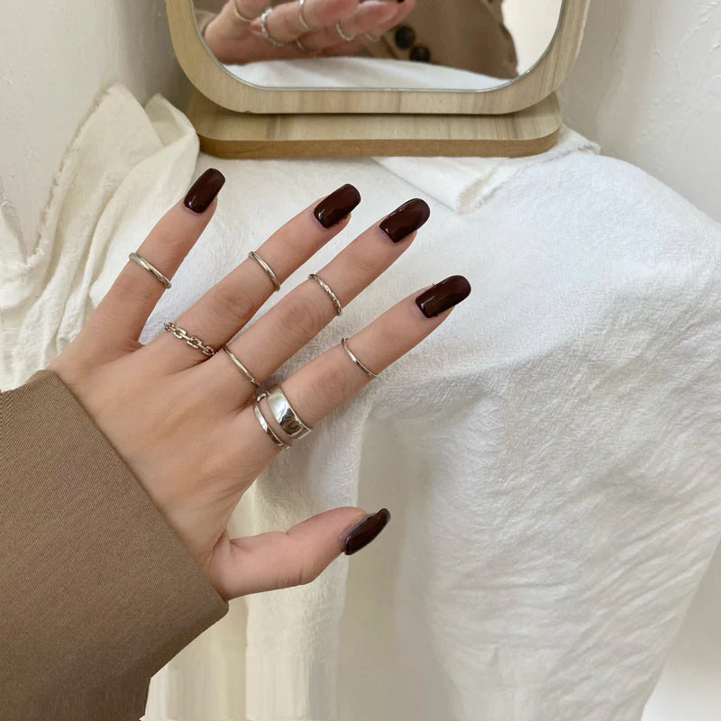 Creative Seven-Piece Joint Ring - Image 7