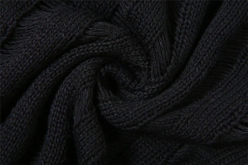Crochet Knit Long Sleeve Top - Image 8