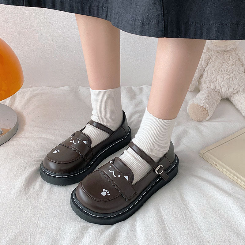 Cute Cat Flat Shoes - Image 4