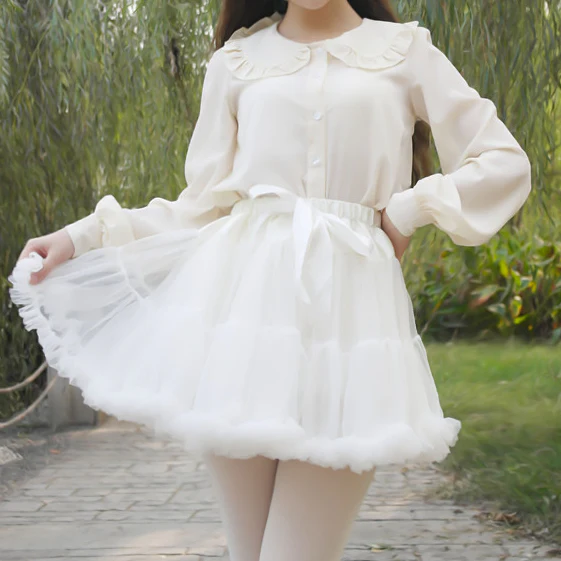Japanese Net Yarn Tutu Skirts - Image 7