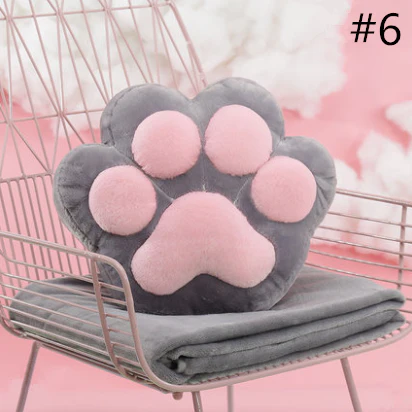 Cat Paw Pillow + Blanket - Image 8